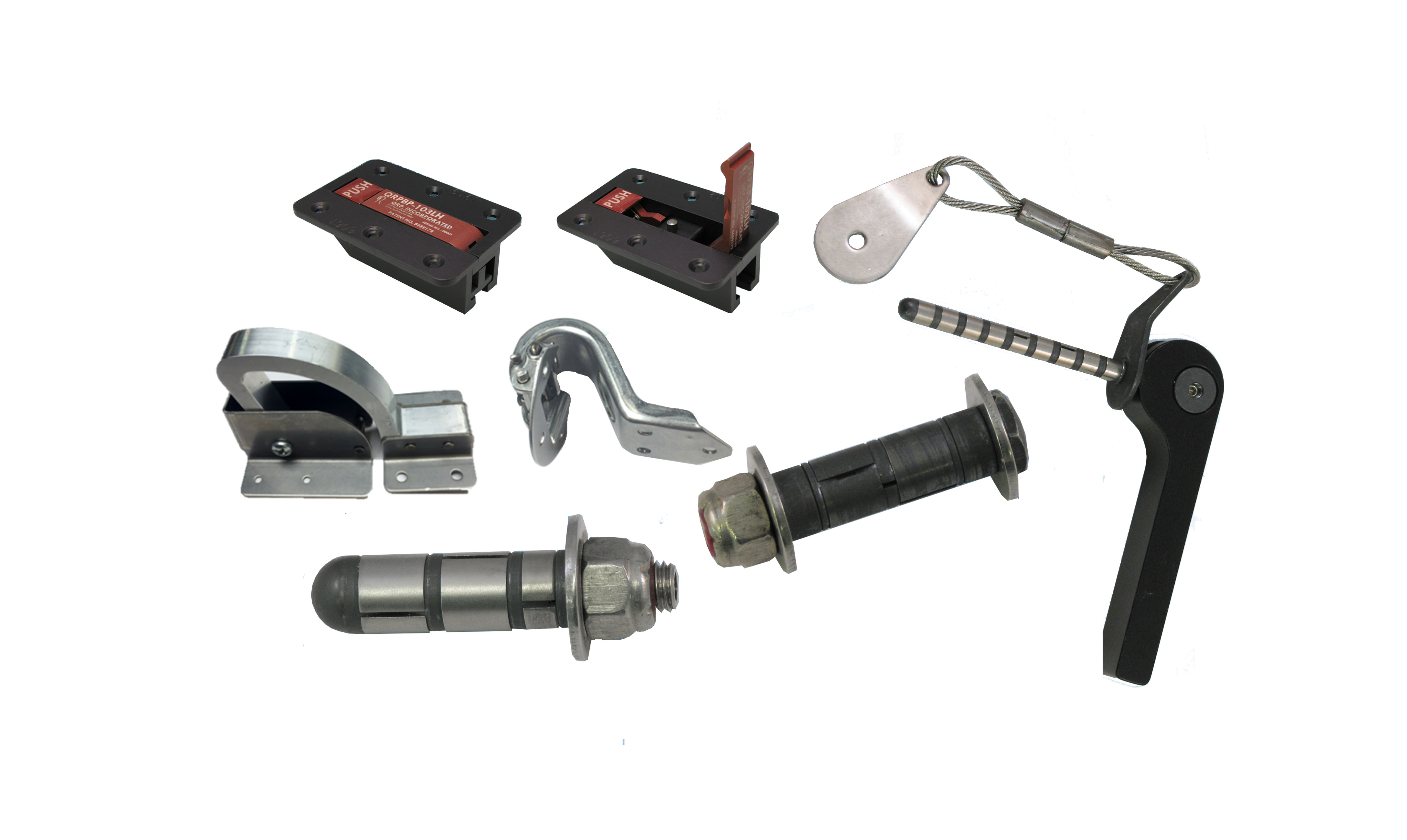 QCTLs, Adjustable Diameter Fasteners, Hinges